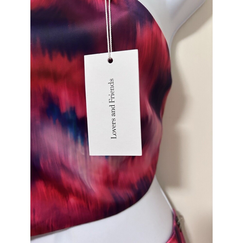 Lovers And Friends Santa Monica Gown Maxi Dress NWT Size large - Picture 8 of 15
